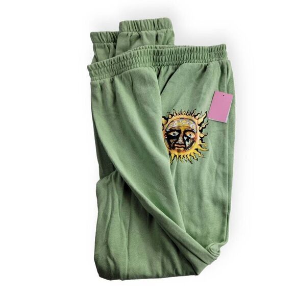 Sublime Sweat Jogger in Green Size  XS - Picture 2 of 3
